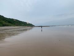 Crowded, this beach